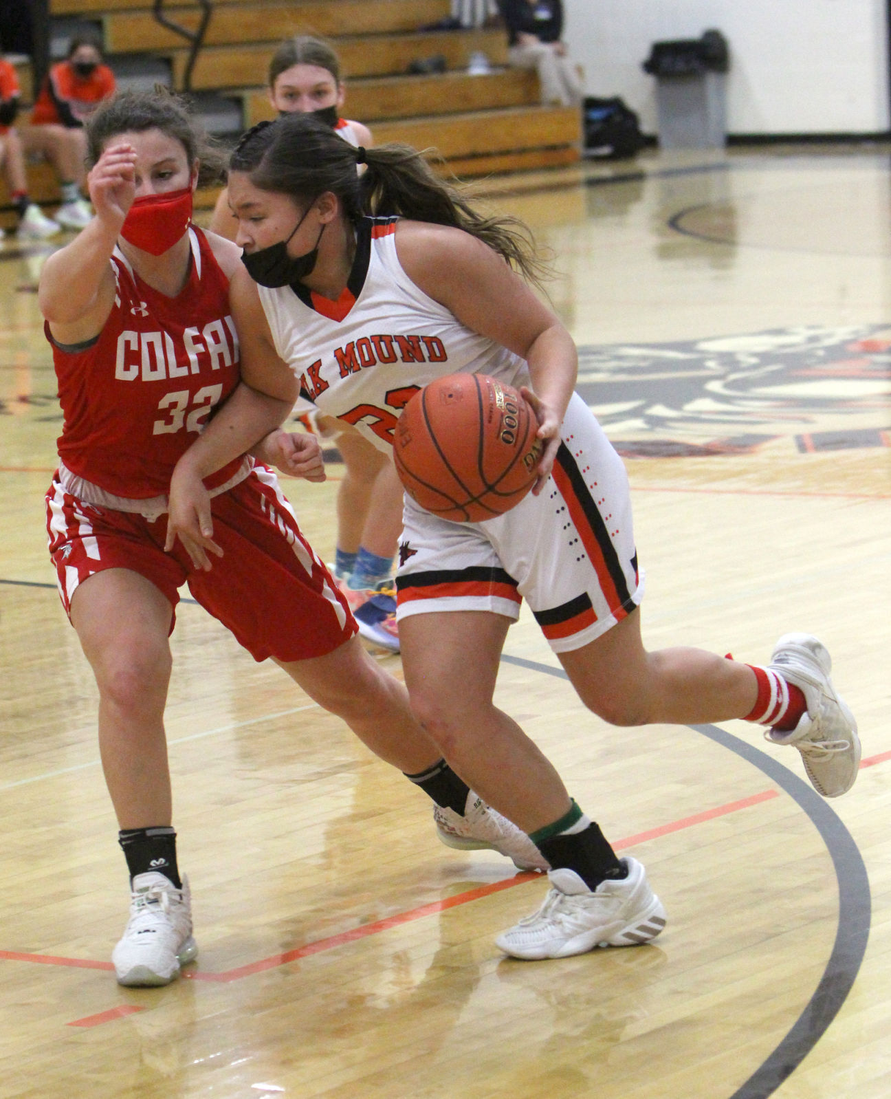 Colfax at Elk Mound girls basketball 1-25-21